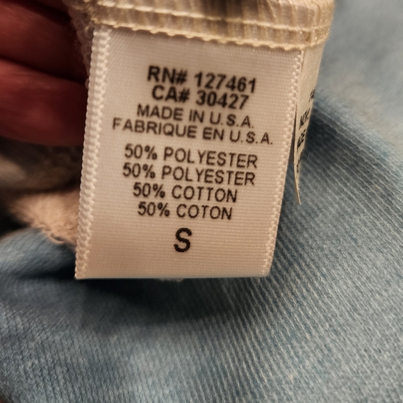 WILDFOX Grotto Knox Pants Blue/peach Size Small - Picture 8 of 9